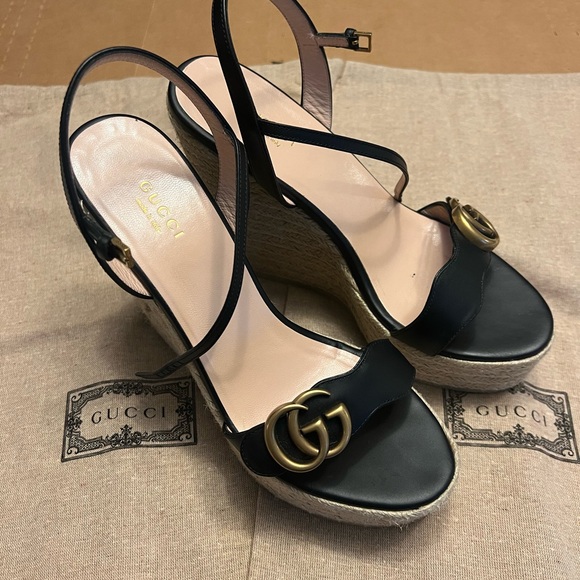 Gucci wedge sandals - Picture 2 of 10